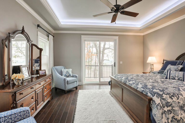 Metzler Custom Master Bedroom Veranda | Metzler Home Builders